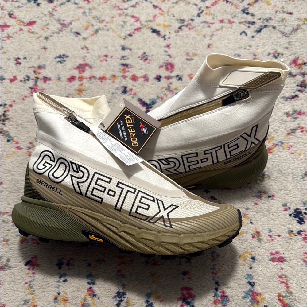 Merrell 1TRL Agility Peak Zero Gore-Tex Vibram Shoes size 8